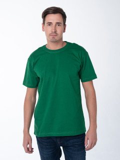 Светло-зелёная мужская футболка с лайкрой